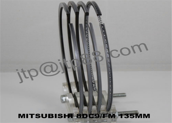 Auto engine piston ring for MITSUBISHI FUSO 8DC9 / 8DC9T OEM quality piston ring
