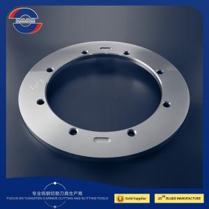 Quality Steel Plate Metal Slitter Knives HRa87 carbide blades for cutting steel wholesale