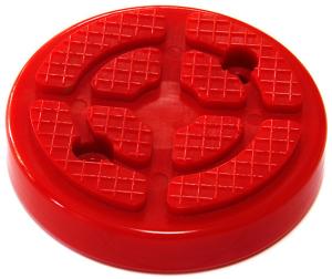 Quality Ethylene Vinyl Acetate Two Post Lift Rubber Pad Car Hoist Lift Pads Dia 120mm wholesale