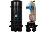Mechanical Sealing 36 Fiber Optic Joint Box Dome Type Black Color 5 Ports
