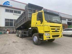 China 25 Tons 375HP Used HOWO Tipper Truck With 12.00R20 Tire on sale