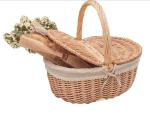 Handmade Natural Willow Wicker Picnic Basket Cheap Lunch Bags Hot sale products