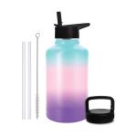Custom Logo Wide Mouth Vacuum Insulated Water Bottles Bpa Free