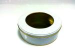 Promotional Round Tin Cans , Metal Boxes ,Tin Cases With PVC Clear Window