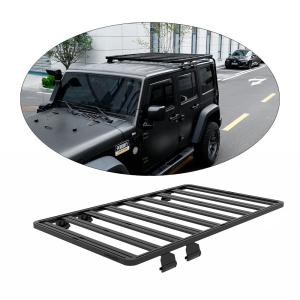 Quality 1500x1425 Aluminum Alloy Wj Renegade 4x4 Racks Basket Car Roof Rack For Jeep Gladiator wholesale