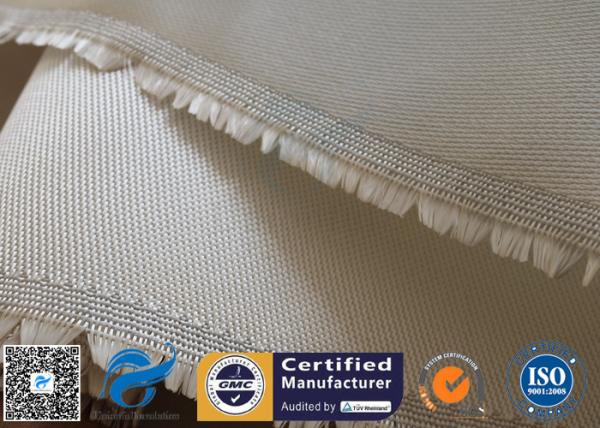 Satin Weave 600gsm 800℃ Fiberglass High Silica Fabric For Heat Insulation