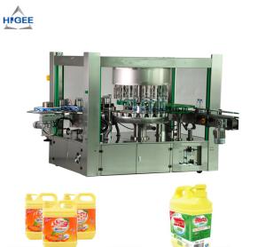Quality Hot Melt Glue Flat Bottle Labeling Machine For Dish Washing Liquid Bottle wholesale