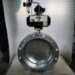 Standard wafer type butterfly valve Pn16 Pressure Rating API 598 Testing