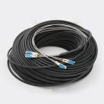 APC UPC 1550nm Waterproof Fiber Optic Cable FC SC Carrier Pigtail
