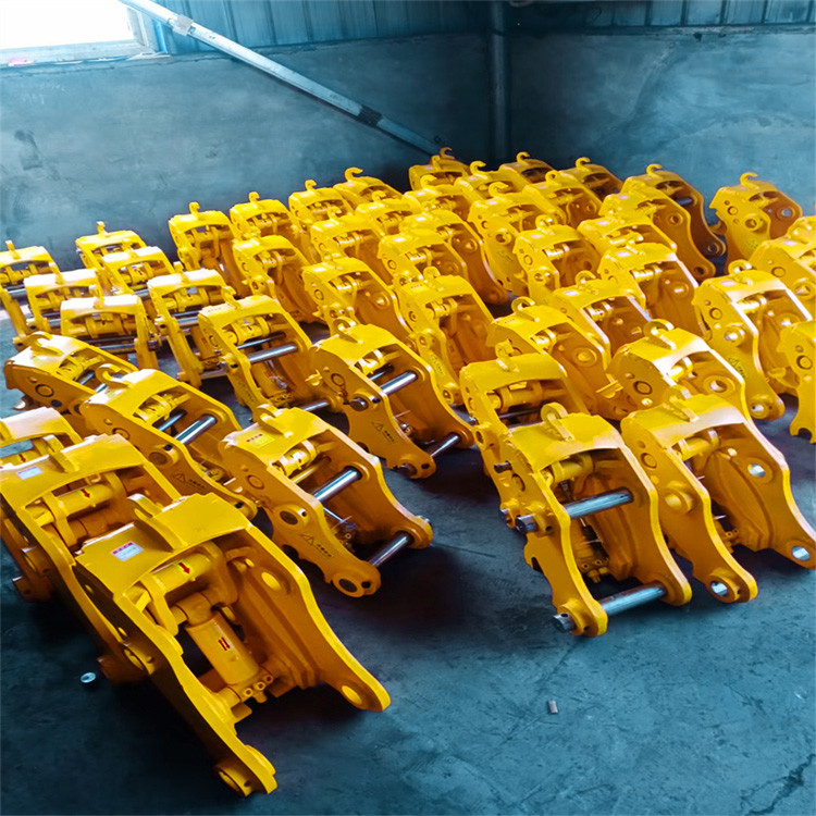 Reinforced Excavator Manual Quick Coupler Q345B Q35B Material