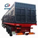Manufacture 3 Axles Container Van Truck Trailers Cargo Carrier Dry Van Semi