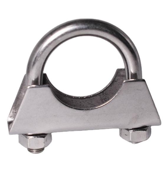 Custom Exhaust System Stainless Steel U Bolt Muffler Clamp with Metric