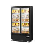 35cuft Swing Glass Door Upright Beverage Refrigerated Display Refrigerator And
