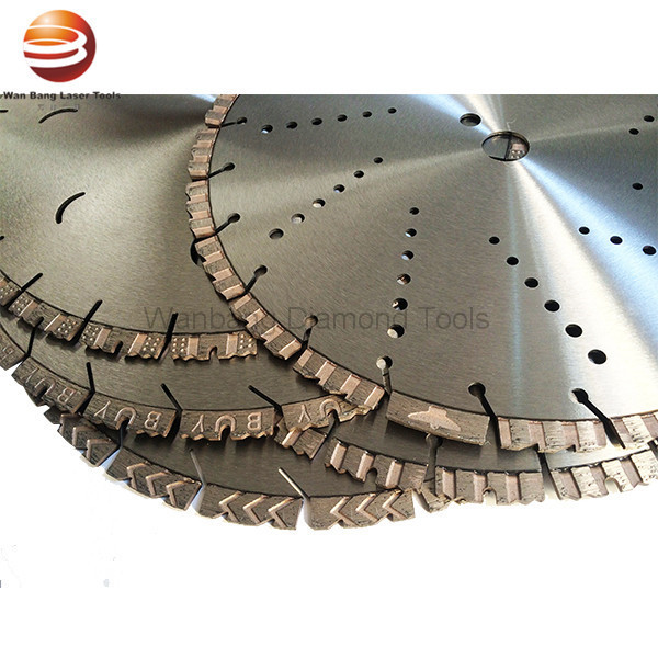400mm Arrow Segments Diamond Saw Blades for Cutting Cured Concrete and Granite