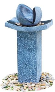 Quality Natural Split Cast Stone Water Fountains With Fiberglass / Resin Material wholesale