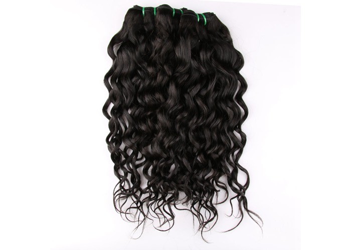 Soft 100% Human Italian Weave Grade 7A Virgin Hair , 28 Inch Hair Extensions