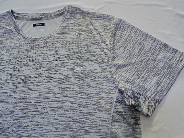 OEM Accepted Casual Type Loose Half Sleeve Shirt Grey Fast Dry