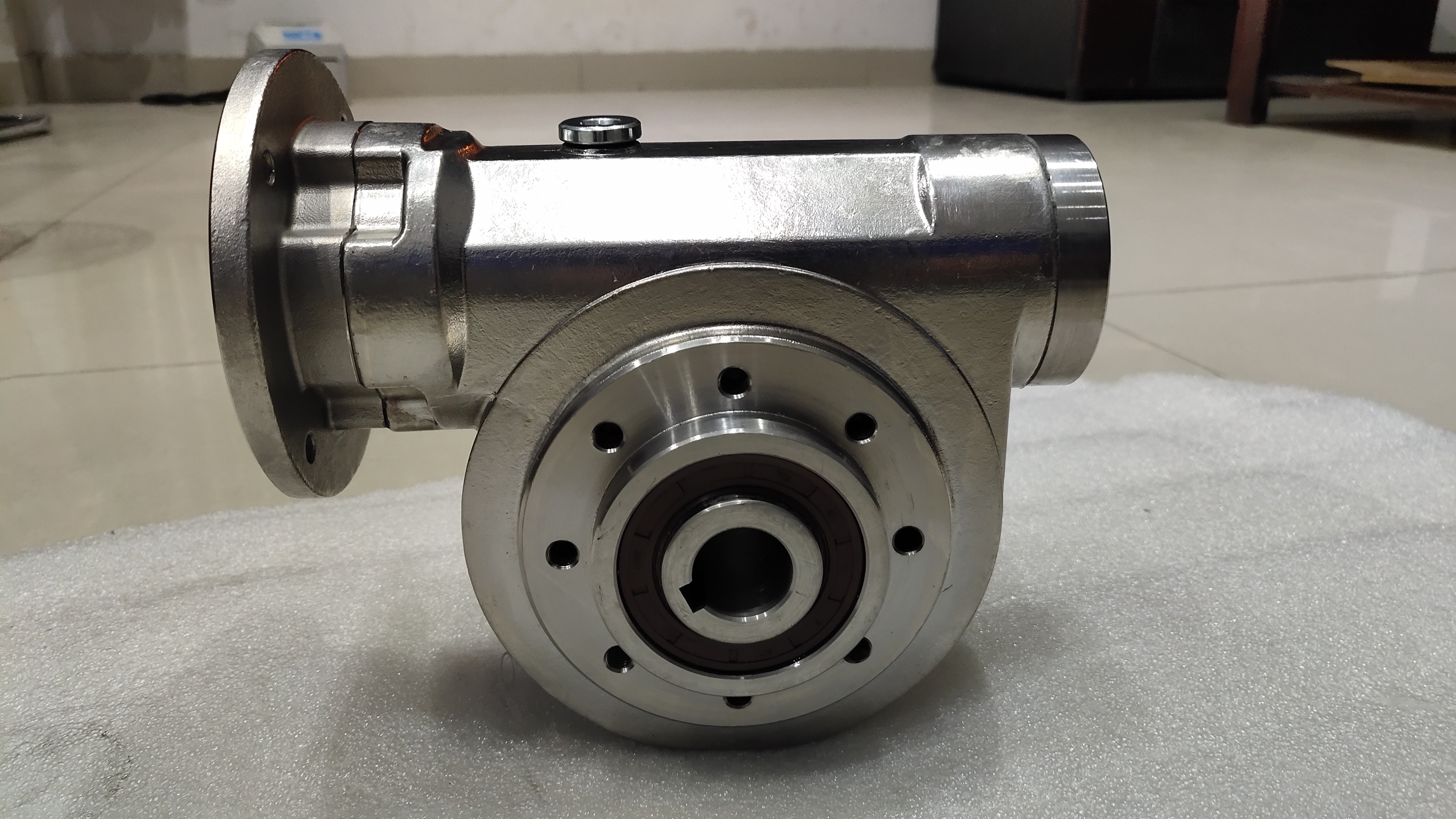 Ss304 Stainless Steel VF63 Worm Reduction Gearbox