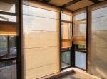 ISO9001 Blackout 1x2.45m Linen Fabric Roller Blind Shades
