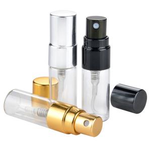 Quality 2ML 2.5ML 3ML 5ML Travel Refillable Glass Perfume Bottle With UV Sprayer wholesale