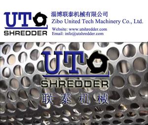 Quality single shaft shredder - screen, blade, knives etc components supply wholesale