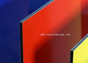 Quality Aluminium Sheet 3mm 8x4 , SGS Aluminium Composite Panel Wall Cladding wholesale