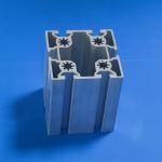 6060 60x60 Industrial Aluminum Profile Door Extrusion U Shaped
