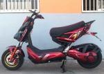 DC Electric Motorcycle Scooter , Electric Powered Motorcycles 90/90-10 Rear