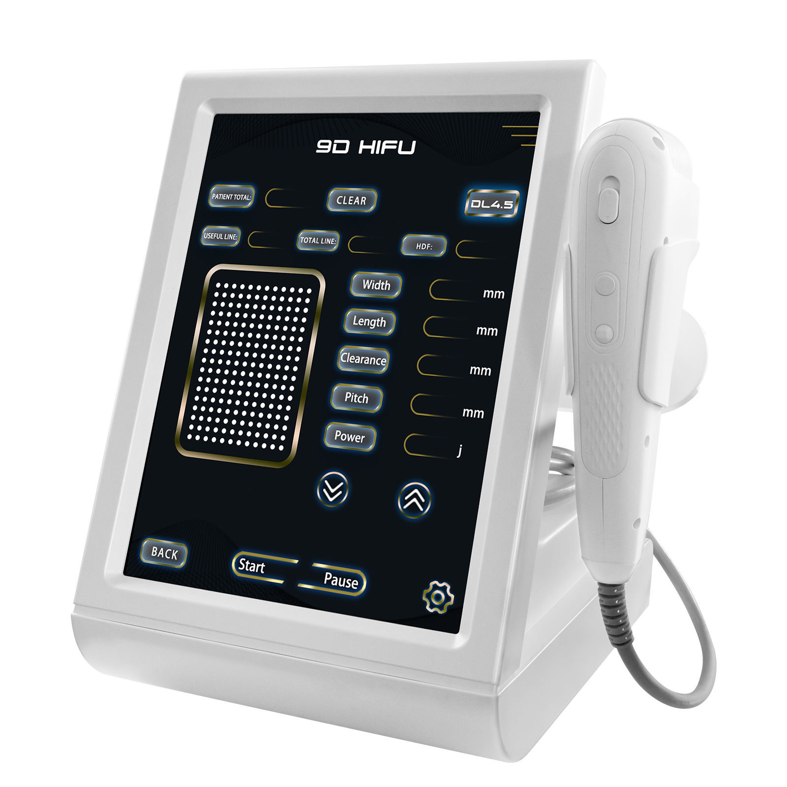 Skin Tightening HIFU Slimming Machine Professional 9D For Face Body