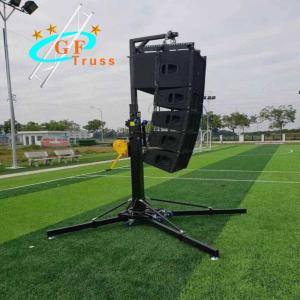 Quality Lift 300kg Hand Crank Stand Truss Wedding Tripod Speaker Stand wholesale