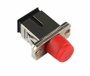 China Low Insertion Loss FC To SC Fiber Adapter Coupler Fast Connecter Metal Housing on sale