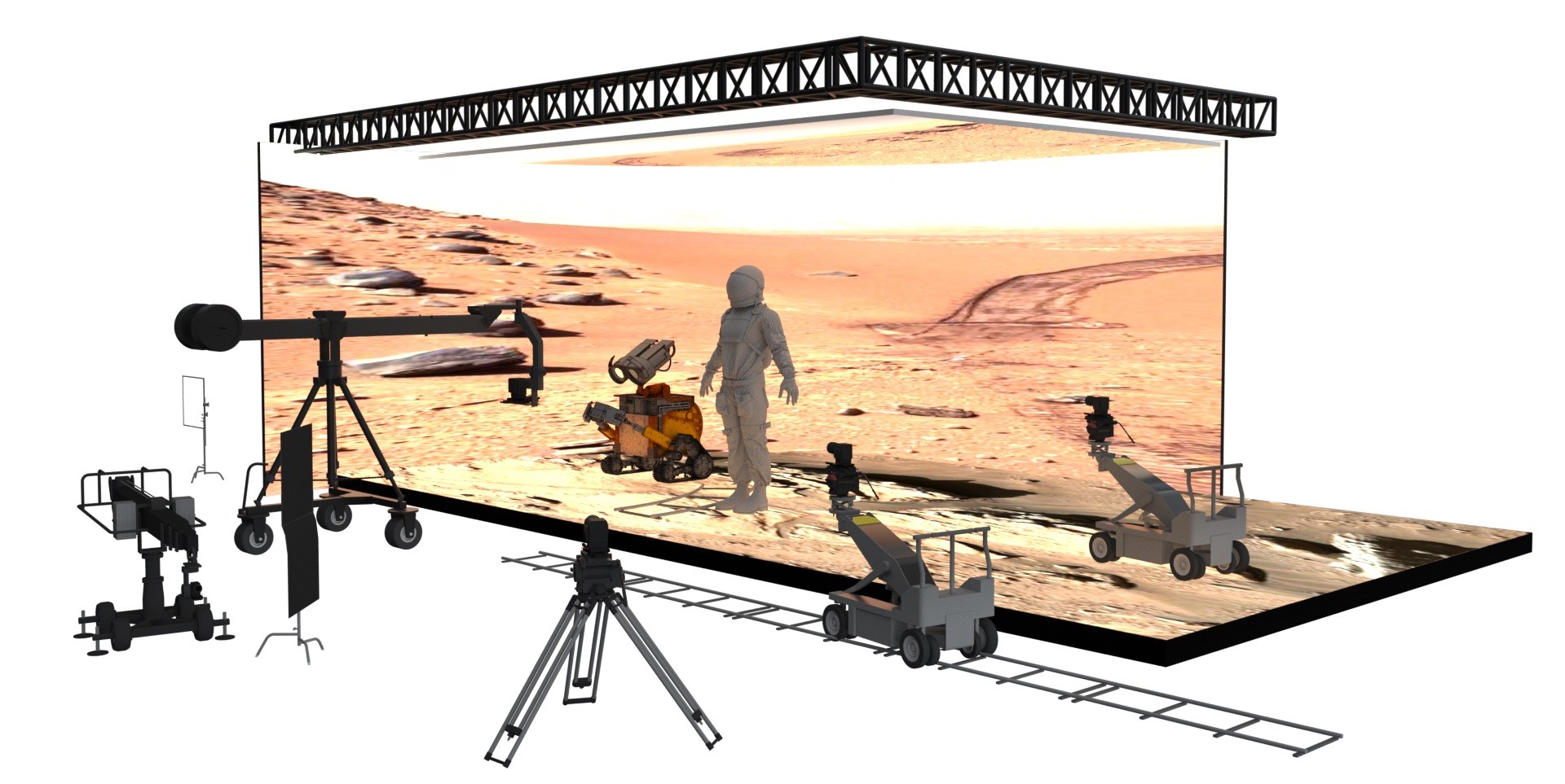 Indoor Wallmount Panel with 536/43 Pixel Density and 420/140 Power Consum Display