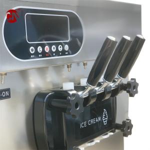Quality ISO Certified 2 1 Flavors Soft Ice Cream Maker for Frozen and Chilled Process in Sales wholesale