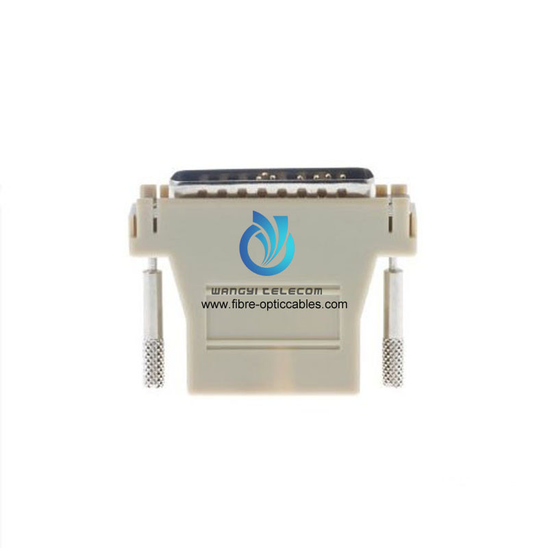 CAB-5MODCM Terminal Adapter Connector DB 25pin male to RJ45 female for CISCO Routers