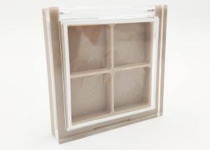 Quality 4 blocks Empty Eyeshadow Compact Case OEM / ODM wholesale