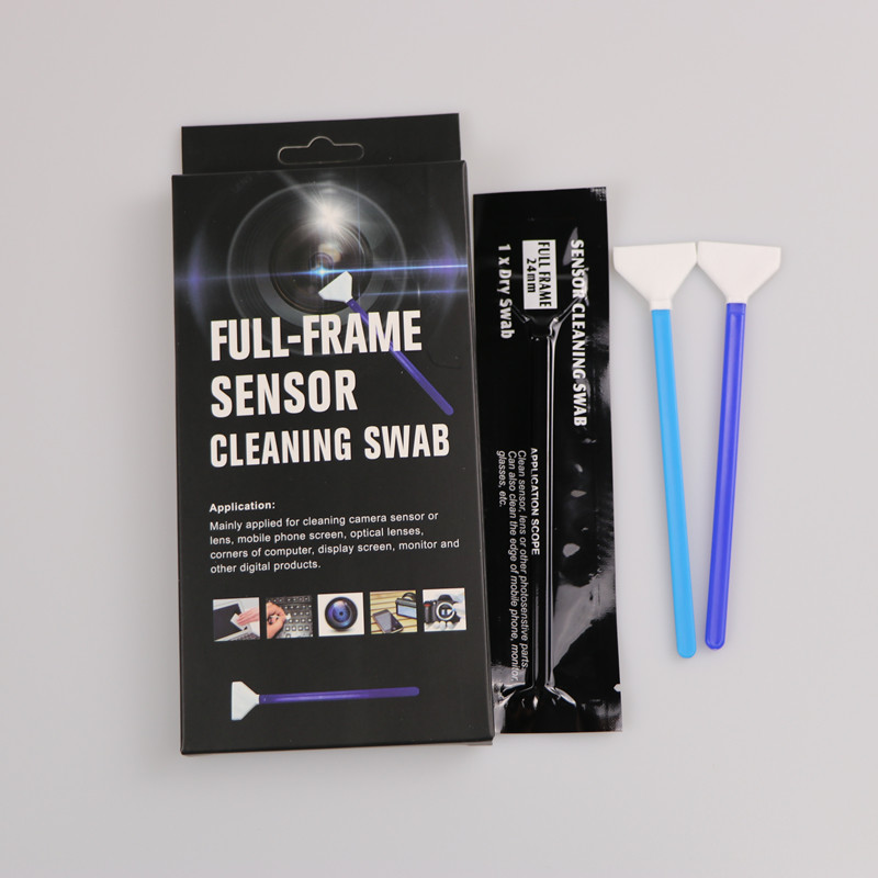 Individual Wrapped DSLR Full Frame Camera Sensor Cleaning Swab V Shape
