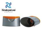 25mm 2 Colors Plastic PP Oval Flip Top Cap Mould Snap On Cap For Shampoo Bottle
