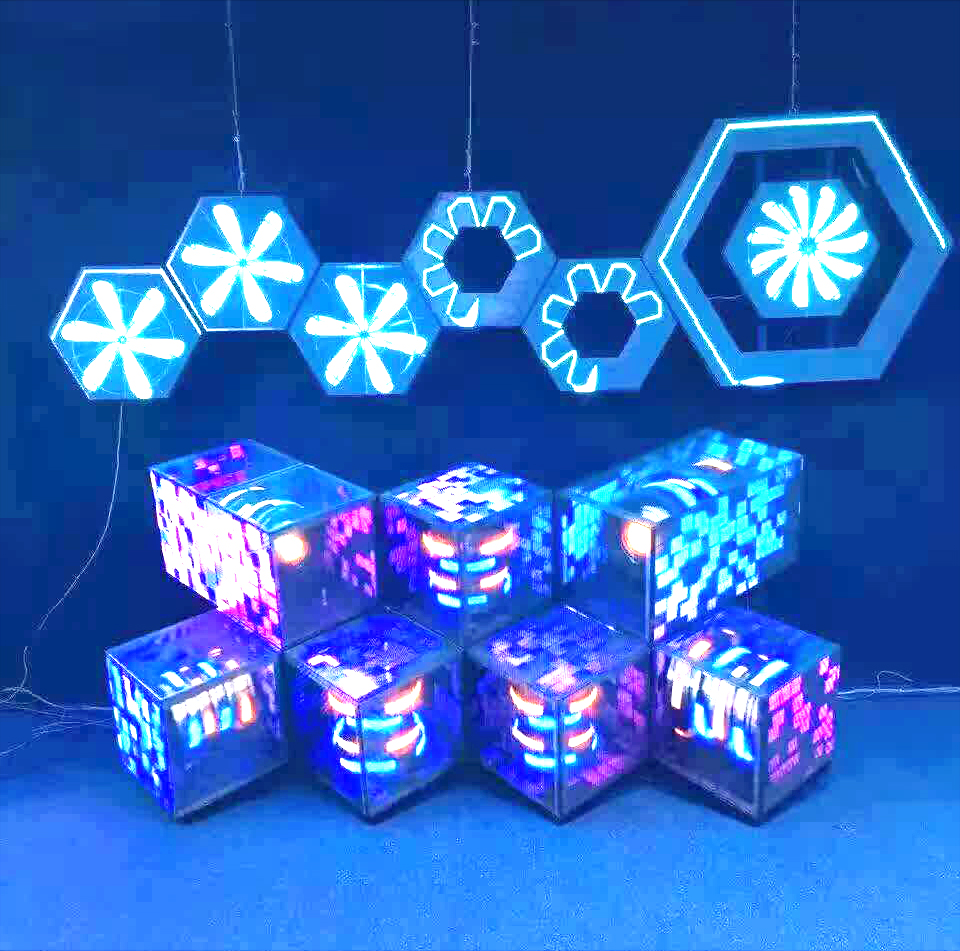 OEM P3 Flexible LED Display Screen 2500 Cd/M2 For Exhibition Hall
