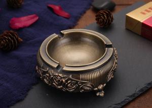 Quality Gift L149.5mm Smoking Decorative Zinc Alloy Ashtray wholesale