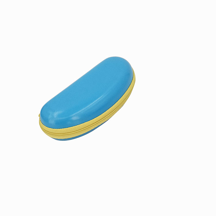 Customization Spectacle Glasses Case With Zipper Eyeglass Travel Case Anti Pressure