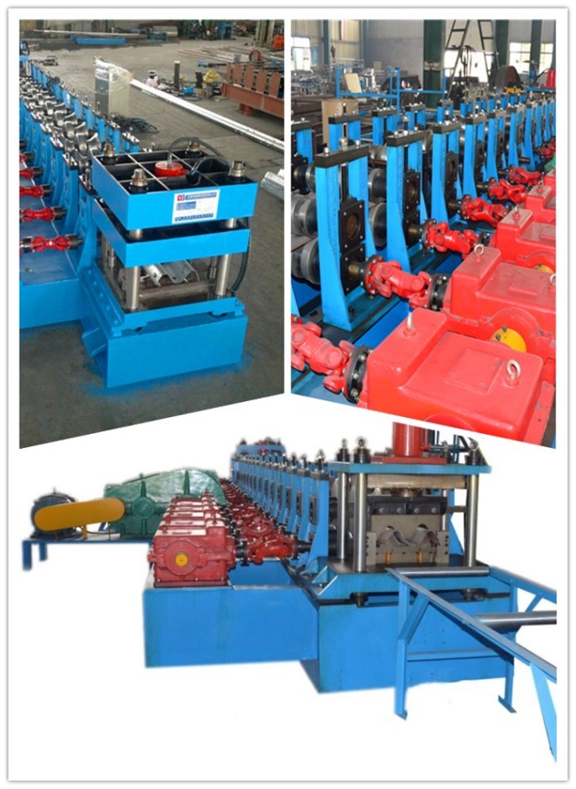 Color Customized Hydraulic Guardrail Machine With Punching Metal Cr12
