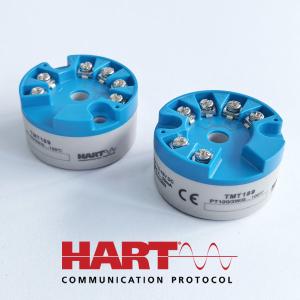 Quality PT100 Head Mounted Temperature Transmitter 2 Wire 4-20mA Output wholesale