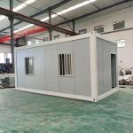 Assembled Fat Pack Container House for Supermarket Home Shopping Hospital