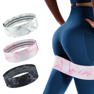 Quality Heavy Duty Full Silicone Gritin Resistance Bands SGS Exercise Bands wholesale