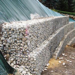 Quality Welded Galfan Gabion Baskets Retaining Walls 200x100x50 2x1x0.5m wholesale