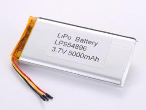 Quality High Capacity LiPo Pack 3.7V 5000MAH Li Ion Battery Manufacturers Other Anode Material for Standards 2-3 Hours Charging Time wholesale