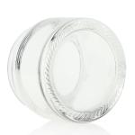 50g Glass Jar Cream Glass Jar With Gold Cap