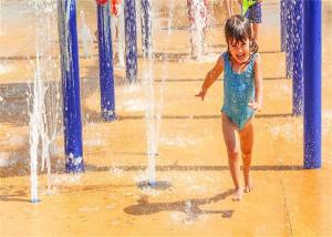 Quality Galvanized Pipe Kids Water Playground Interactive Children'S Splash Park wholesale