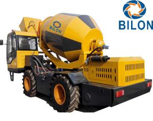 Quality Self Loading Concrete Mixer Truck 2.6m3 Mobile Concrete Pump Mixer Truck wholesale