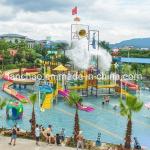 ISO9001outdoor Water Play Areas Outside Water Park With Plastic Foam